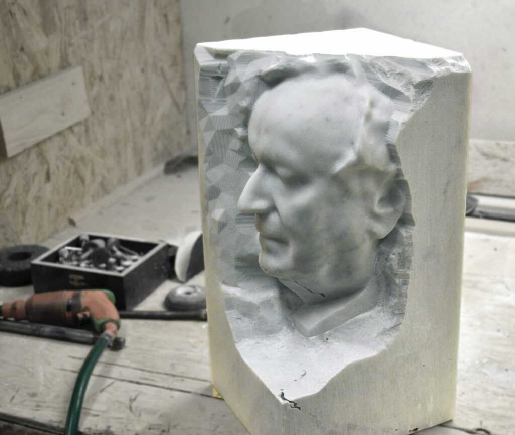 Skulptur marmor